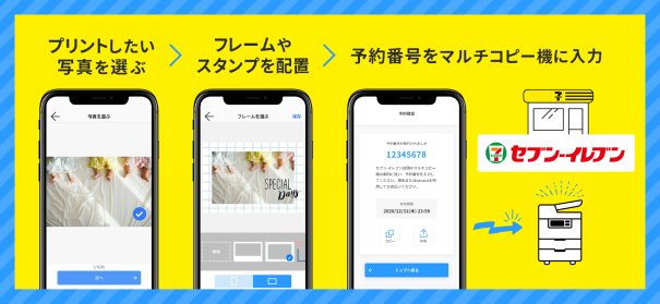 スマホで撮った写真をコンビニで簡単に写真にできるアプリ つむぐコンビニフォト リリース Active Kids Magazine