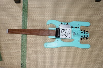 分解・組み立て式ギター 201207 | 自作ギターなど手作り大好きキホーテ