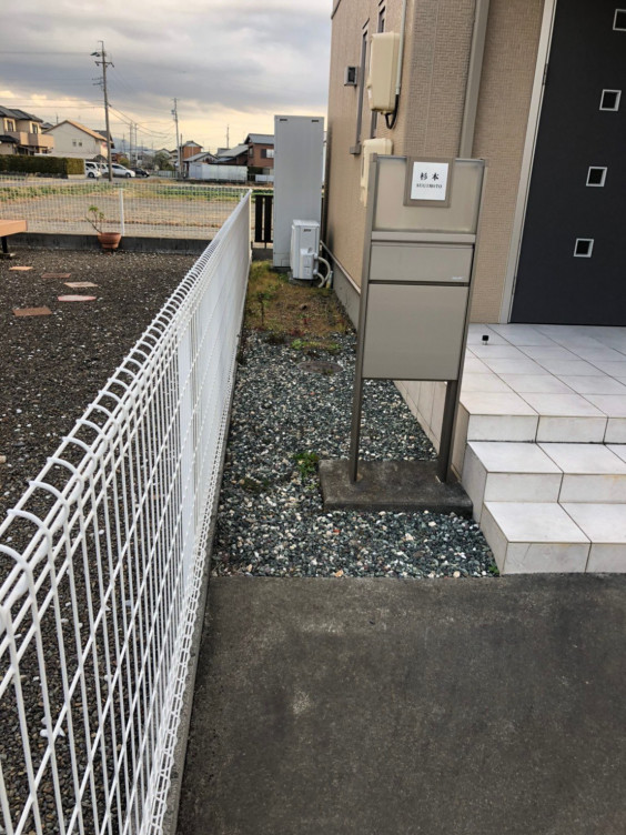 お庭の砂利敷き工事を行いました Ai Garden