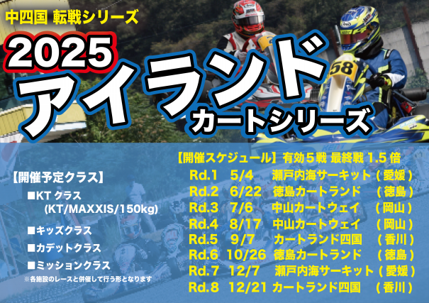 2025.12.21 459CUP ＆ アイランドシリーズ最終戦 カートランド四国