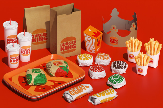 Burger King バーガーキングがデザインを一新 Kumu Creation