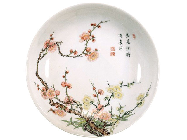 中国清時代 粉彩鳳凰文 うすく 大花瓶 高さ64 5㎝ トサコ 東な61118 