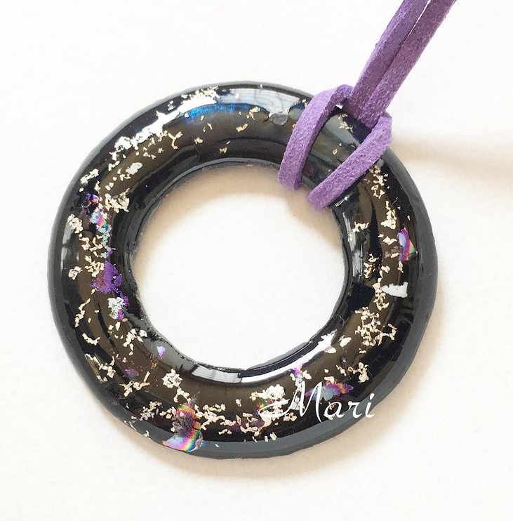 七宝焼きアクセサリー 七宝焼きネックレス / Shippoyaki (Enamel) Necklace | Glass Kindred