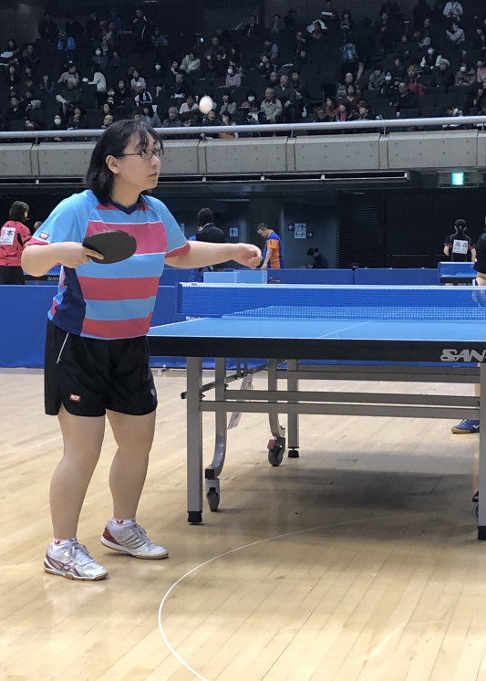 第70回東京卓球選手権大会に出場 ほしみんのpinq Diary