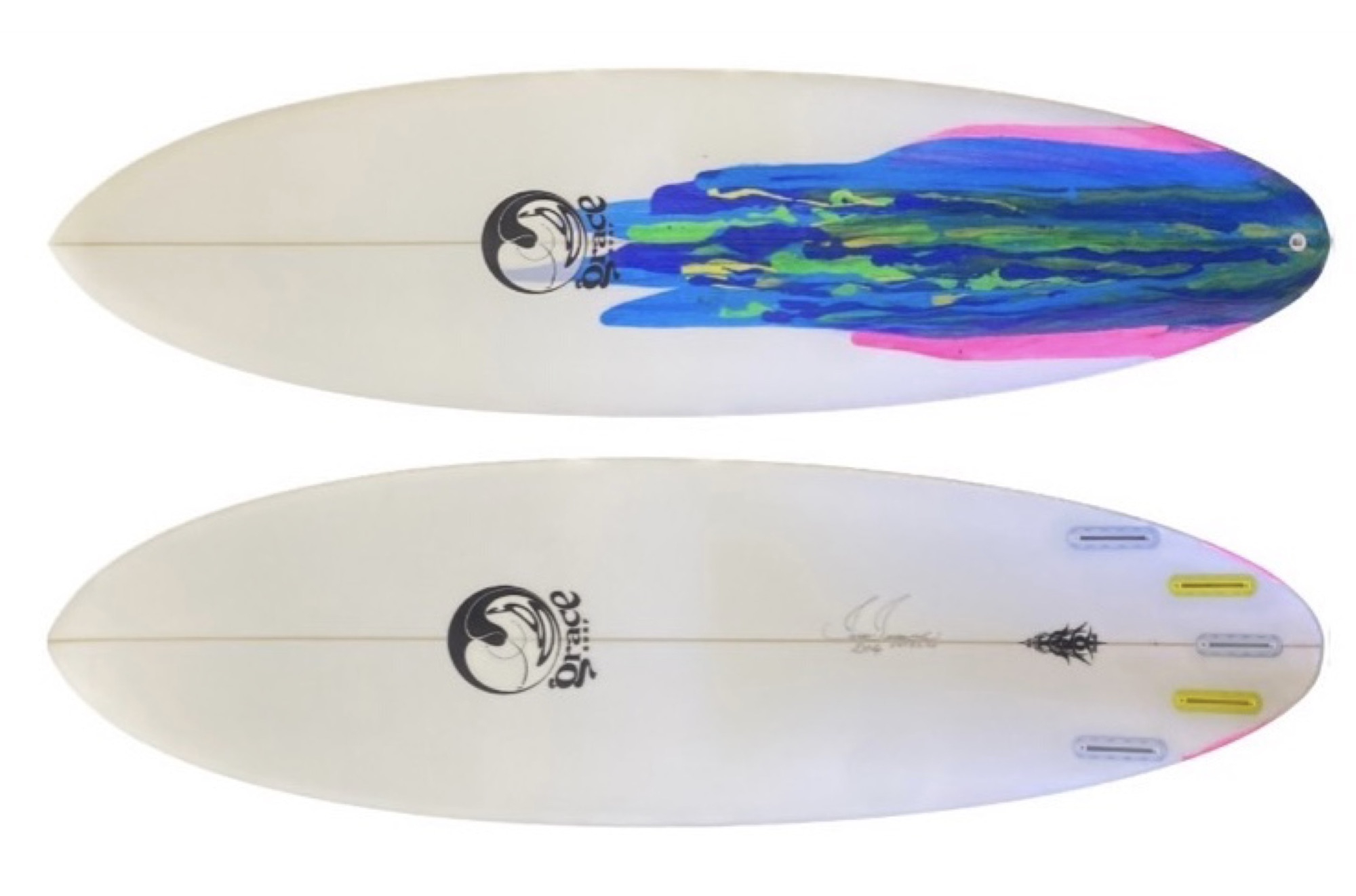 【手渡し限定】grace surf ロングボード 9.0  サーフボード