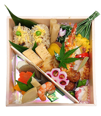 お弁当 鉢盛 創作料理 茶花 久留米本店 小郡店