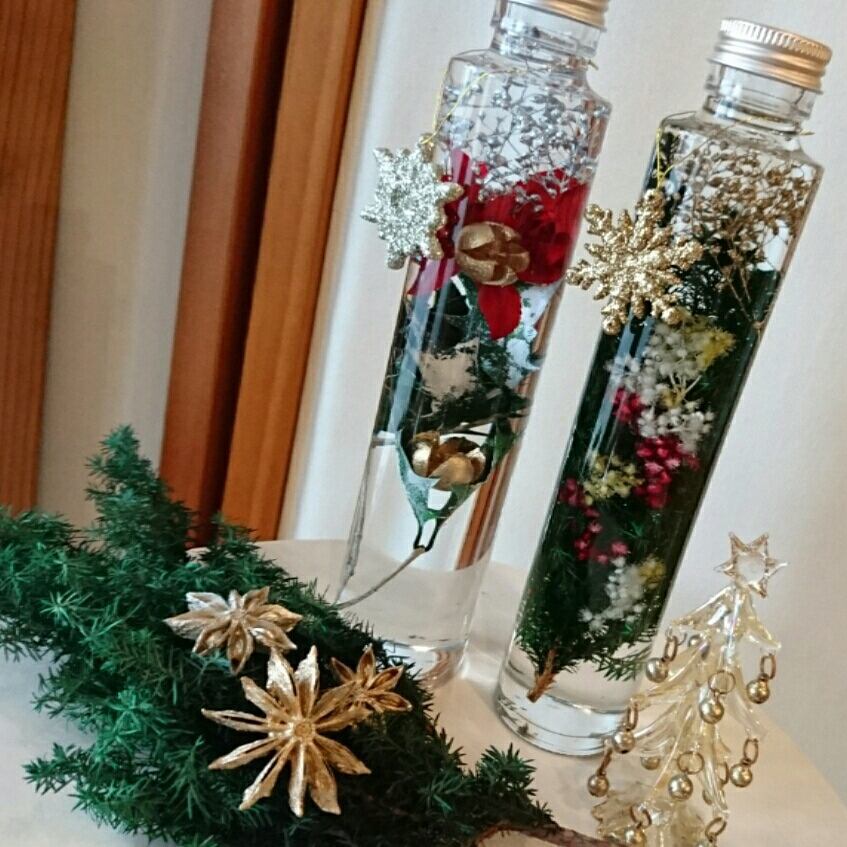期間限定販売 クリスマスハーバリウムキット Aroma Herb心香 Kiyoka