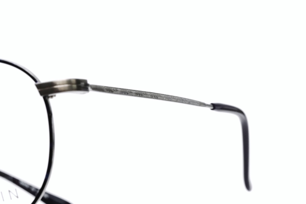 ファッション河和田 眼鏡 チタン製 カービング 彫刻 メガネ めがね titanium