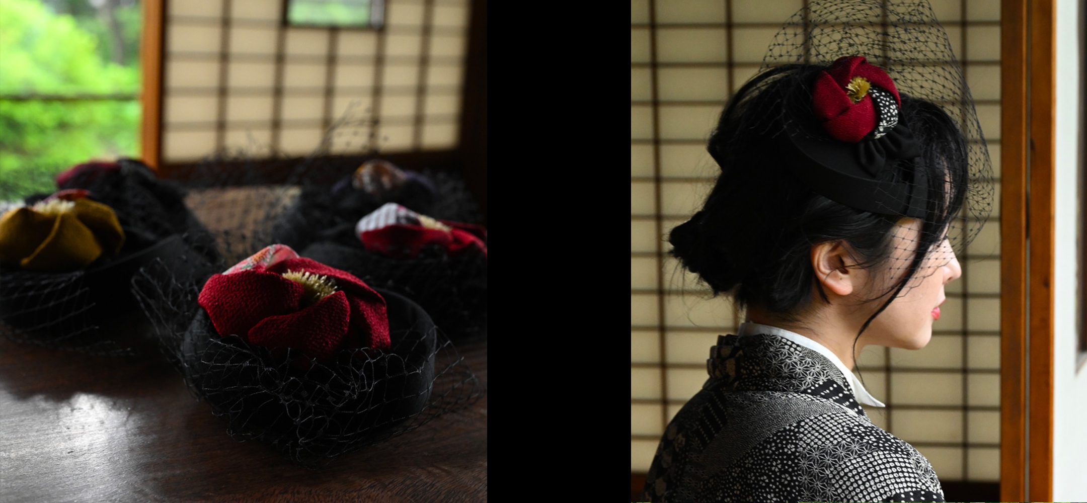 NO.S PROJECT　大正浪漫カシュクール　黒衣の扇舞 NO.S PROJECT 大正浪漫カシュクール 黒衣の扇舞