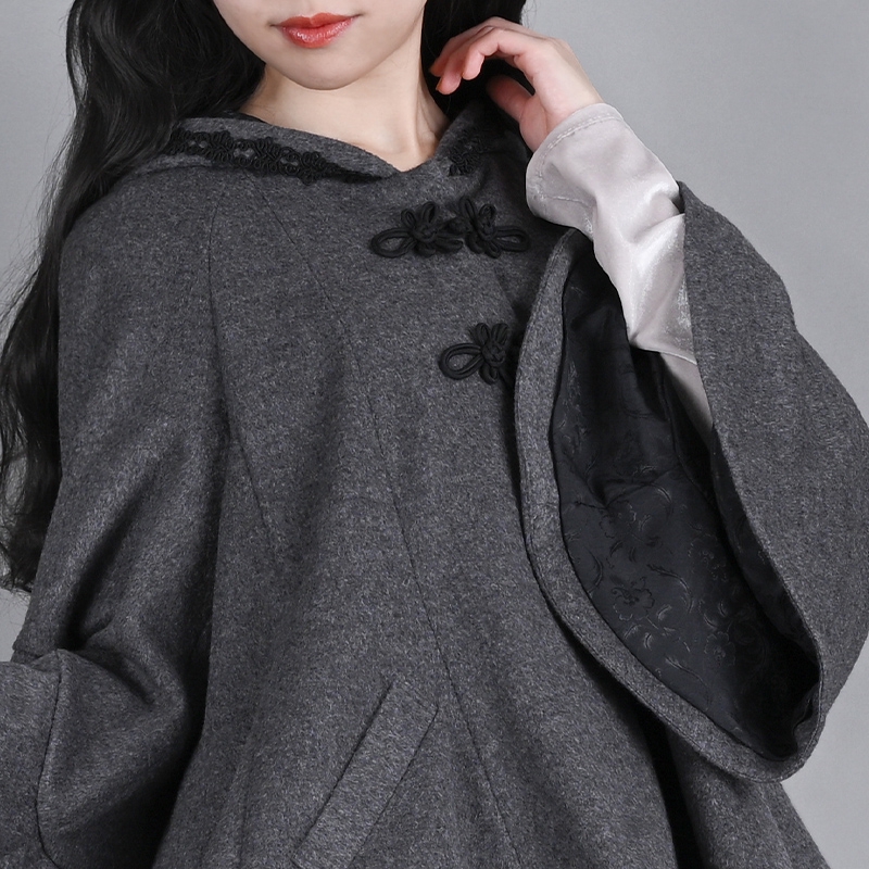 NEWITEM【フレアショートコート グレー】 | NO.S PROJECT BLOG