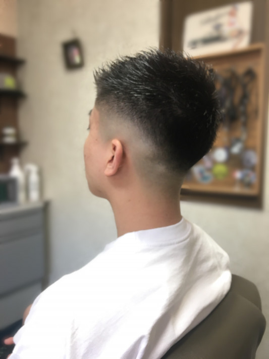ソフトモヒカン 足立区保木間 ヘアーサロン ダイヤ ソフトモヒカン 足立区保木間 ヘアーサロン ダイヤ