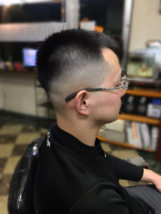 現代風スポーツ刈り 足立区保木間 ヘアーサロン ダイヤ 現代風スポーツ刈り 足立区保木間 ヘアーサロン ダイヤ