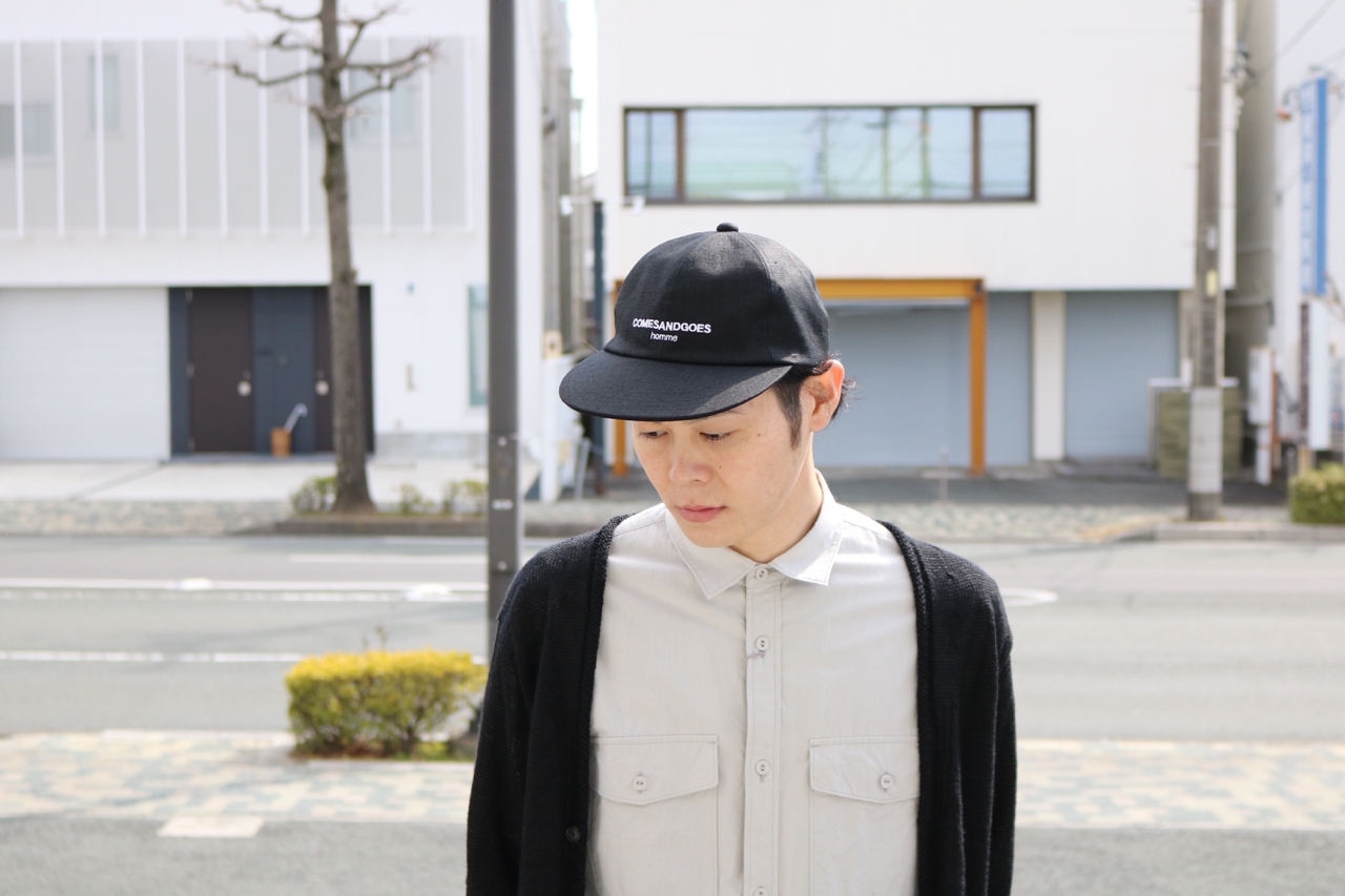 COMESANDGOES・COMES HOMME LINEN CAP | browniegift