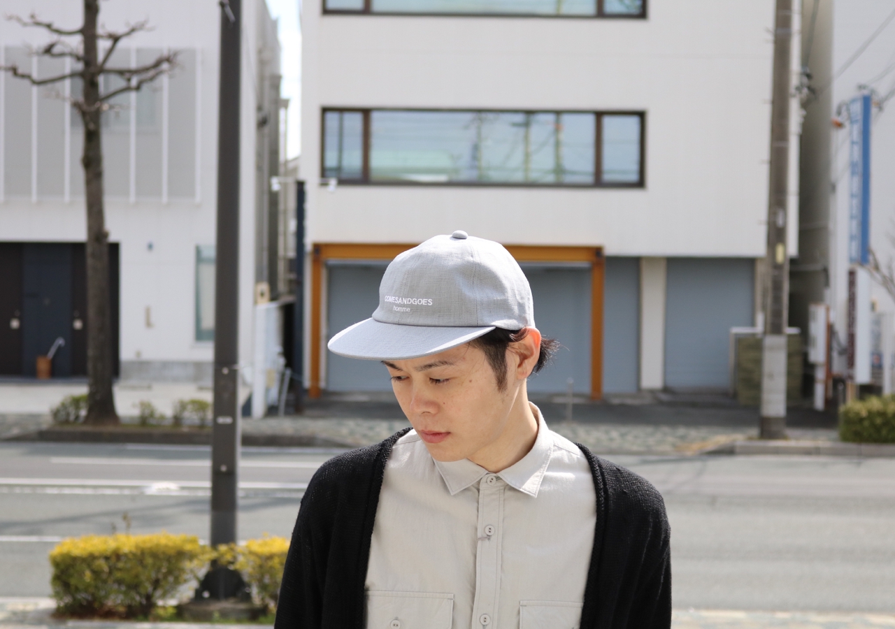 COMESANDGOES・COMES HOMME LINEN CAP | browniegift