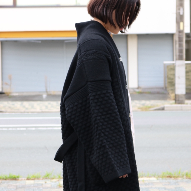 YASHIKI・Uminari Knit Coat | browniegift