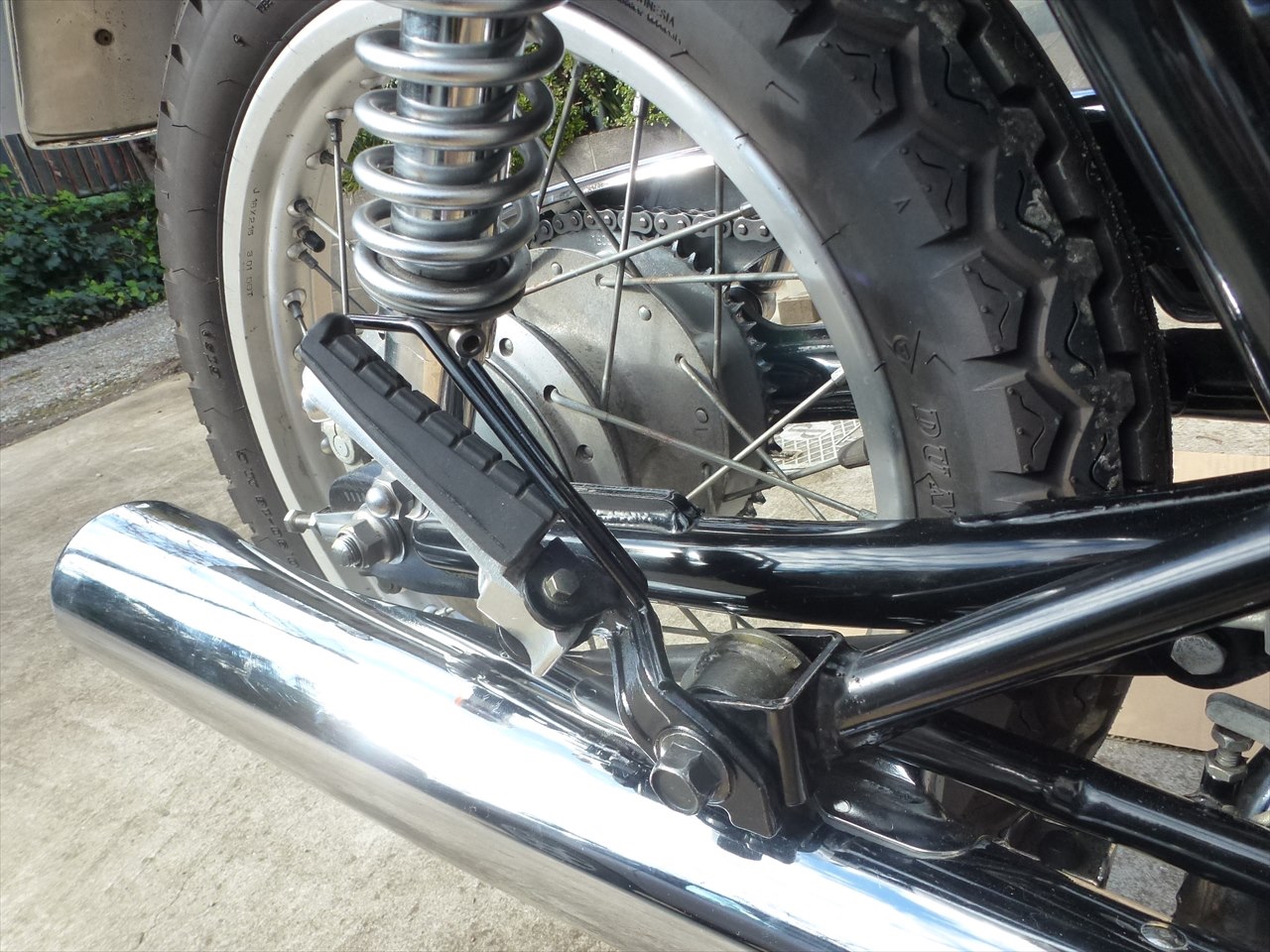 SR400キャブ1JR～ベルトランタンデムステップシルバーアップ