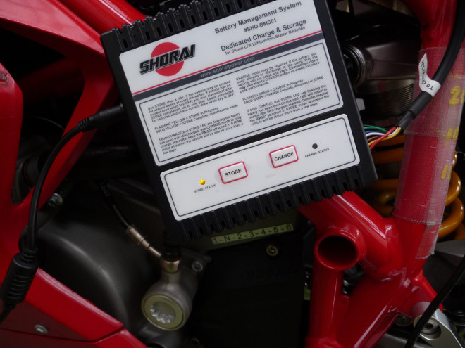 1098 Shorai バッテリー Motorestmus