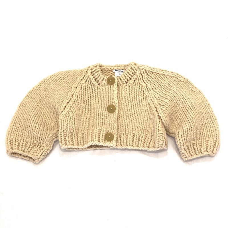 New Arrival | FUMIKA_UCHIDA Wool Hand Knitted CROPPED CARDIGAN