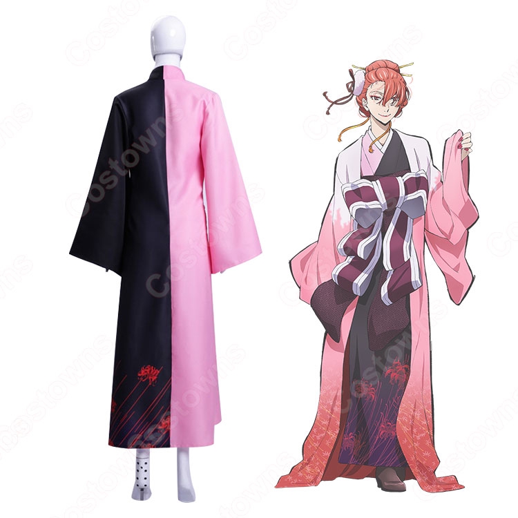 コスプレ文スト尾崎紅葉衣装 尾崎紅葉 コスプレ衣装 【文豪ストレイドッグス】 ポートマフィア 和服