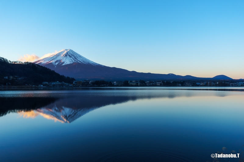 逆さ富士 | あの場所で見た風景