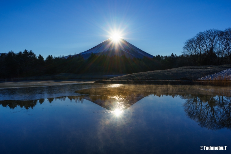 逆さ富士 | あの場所で見た風景