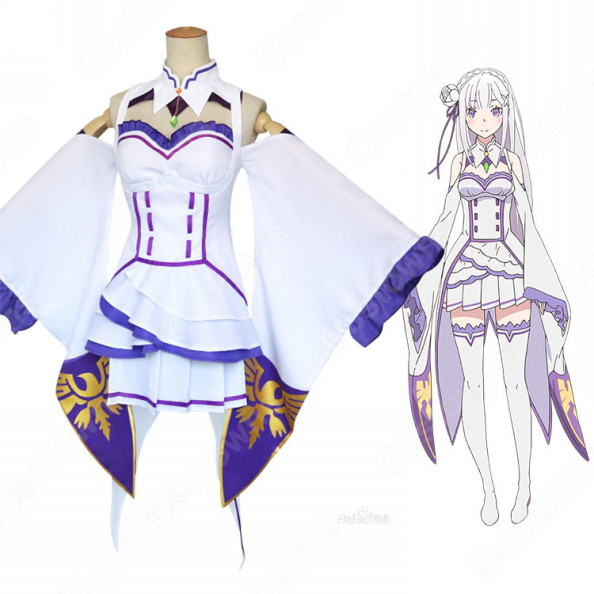 エミリア コスプレ衣装 Re ゼロから始める異世界生活 Cosplay リゼロ 日常服 Akiko S Ownd エミリア コスプレ衣装 Re ゼロから始める異世界生活 Cosplay リゼロ 日常服 Akiko S Ownd