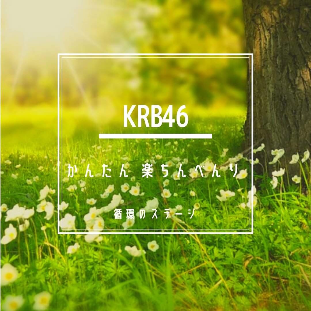 KRB語録 | KRB46ライフ