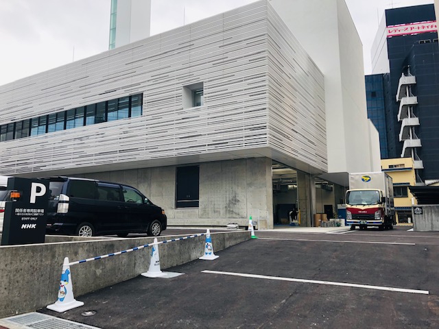 NHK富山放送局の新会館