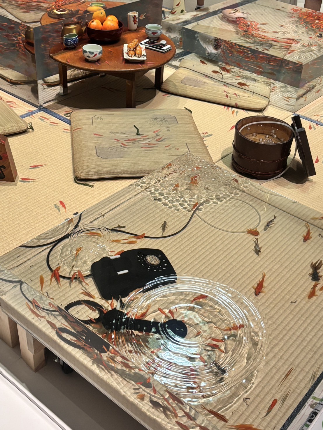 深堀隆介展 水面のゆらぎの中へ行ってきました!! | itoaware -いと