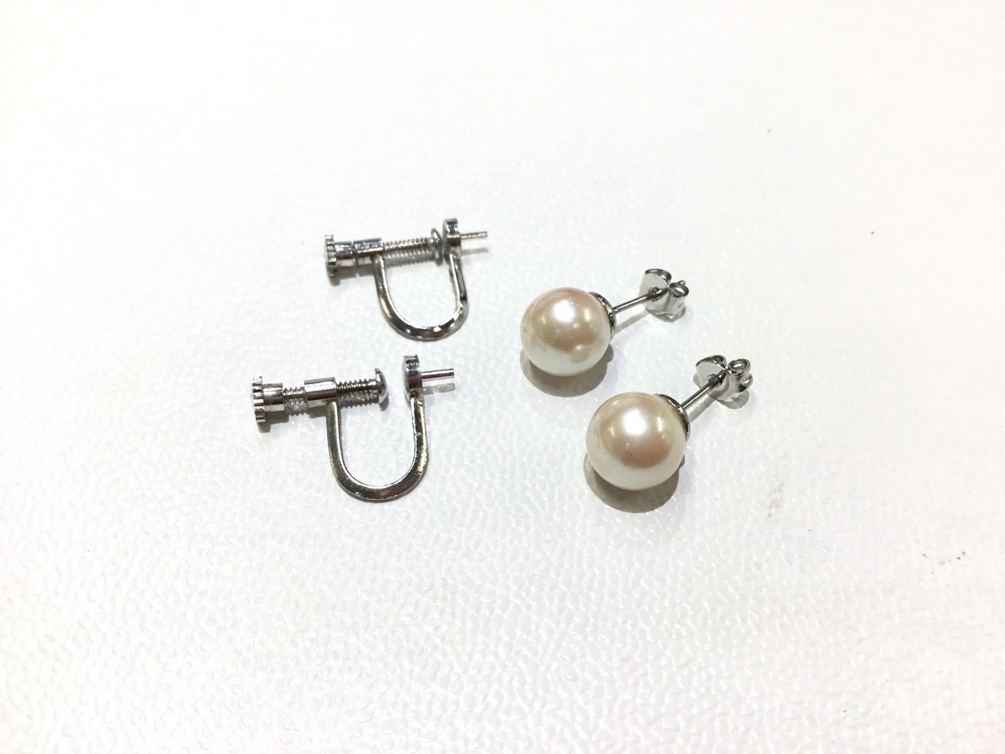 イヤリングからピアスへチェンジ！ | jewelry & repair ISHII