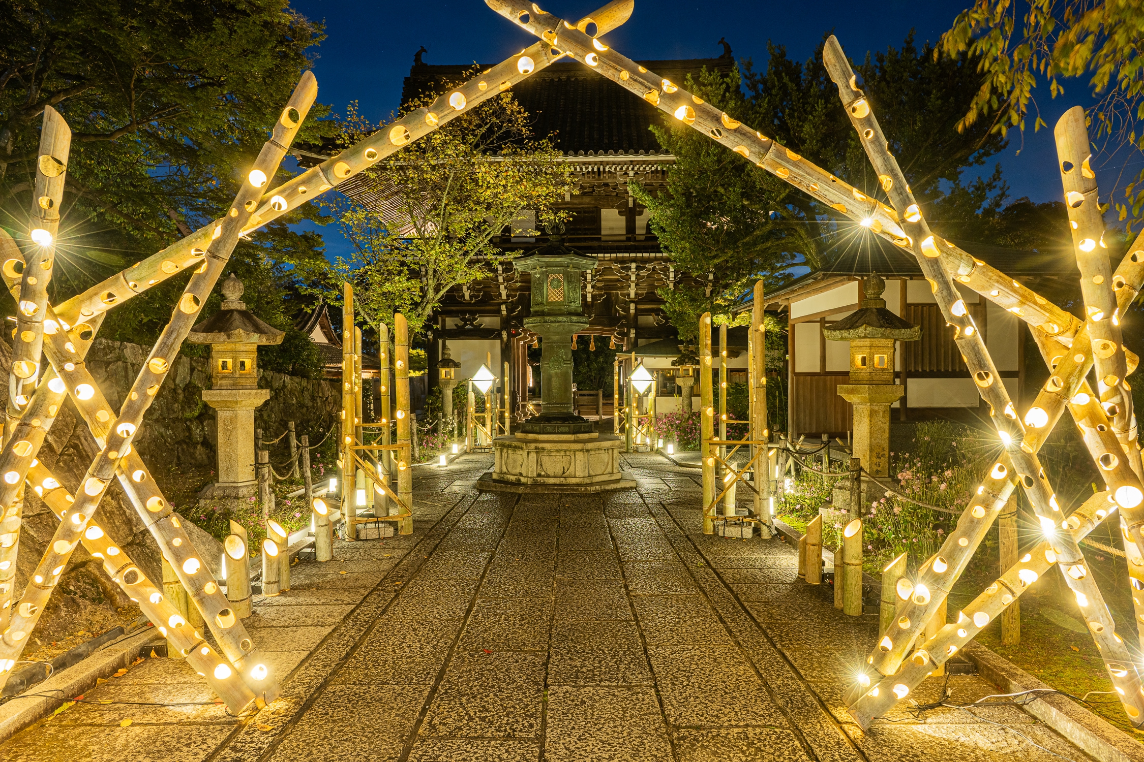 京都西山竹あかり〜幻想夜2025〜第二弾、善峯寺！ | 京都西山・大原野