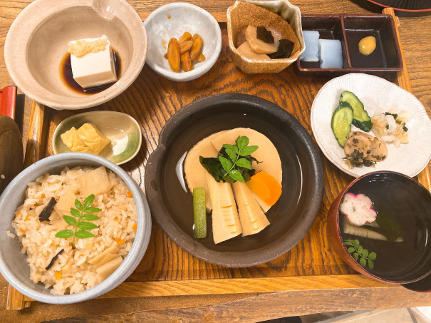 西山 大原野名産の絶品筍を堪能 よしみね乃里 大原野保勝会