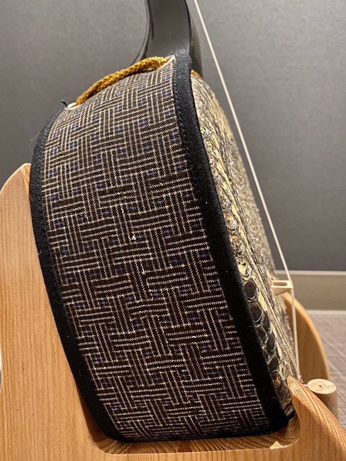 貴重!!青黒檀沖縄三線】《真壁型三線》昭和中期作ヴィンテージ