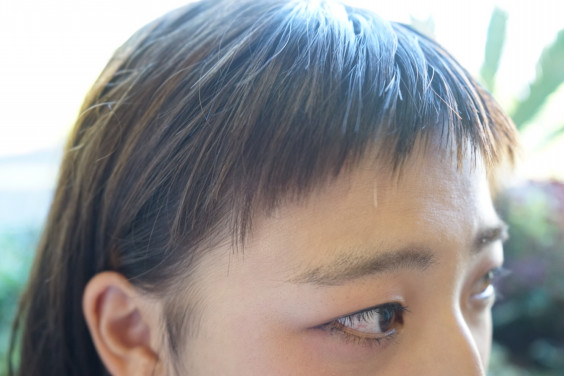前髪を切りすぎた 日田バージョンらしい インナーカラー ショートバング オノタカユキノブログ