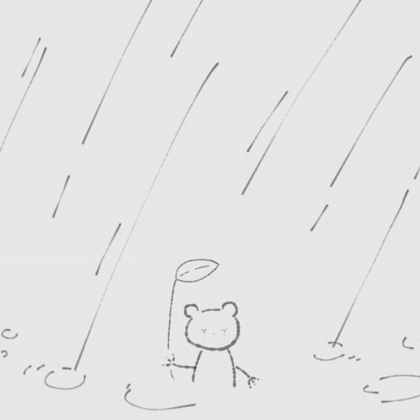 雨で感情を表現する描き方のまとめ けいのポートフォリオ