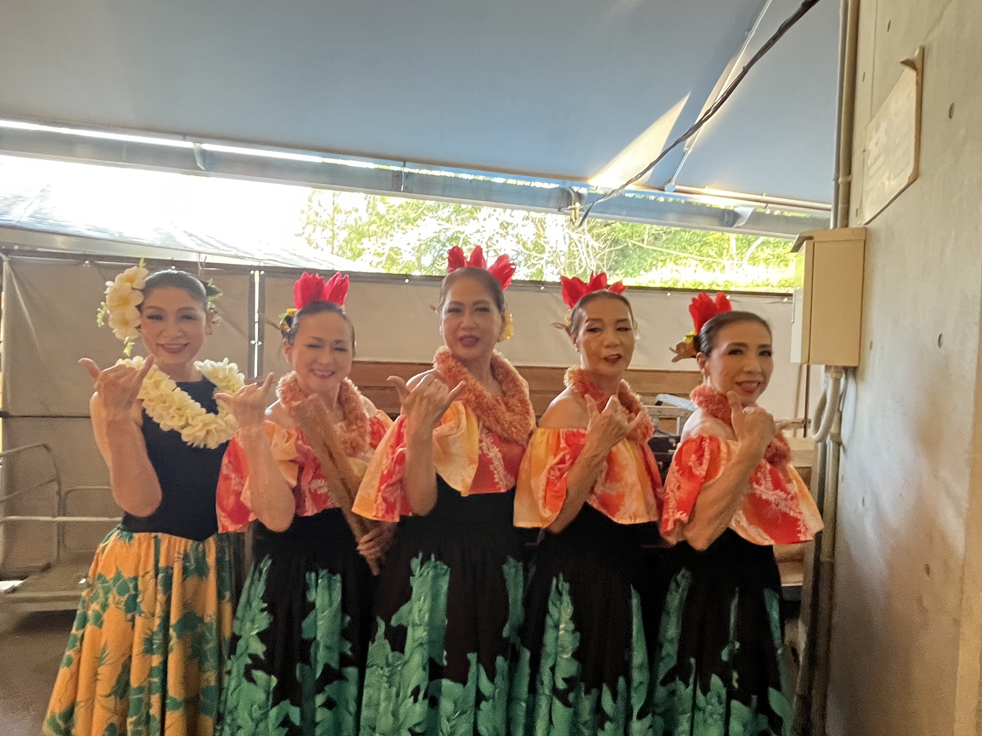 ロゼラニ フラフェスに初参加💖 Ka Nohona Hau'oli Hula Studio