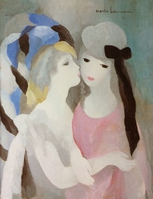 マリー・ローランサン　母と子 マリーローランサン 複製画 母と子 絵画 インテリア 楽天市場