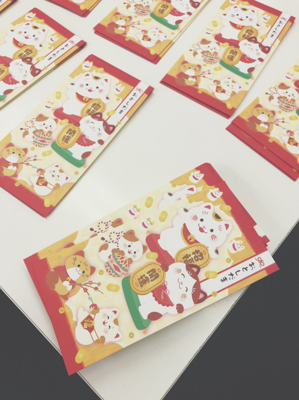 新しい内職が始まりました お年玉袋の封入作業 Behappyキャリア