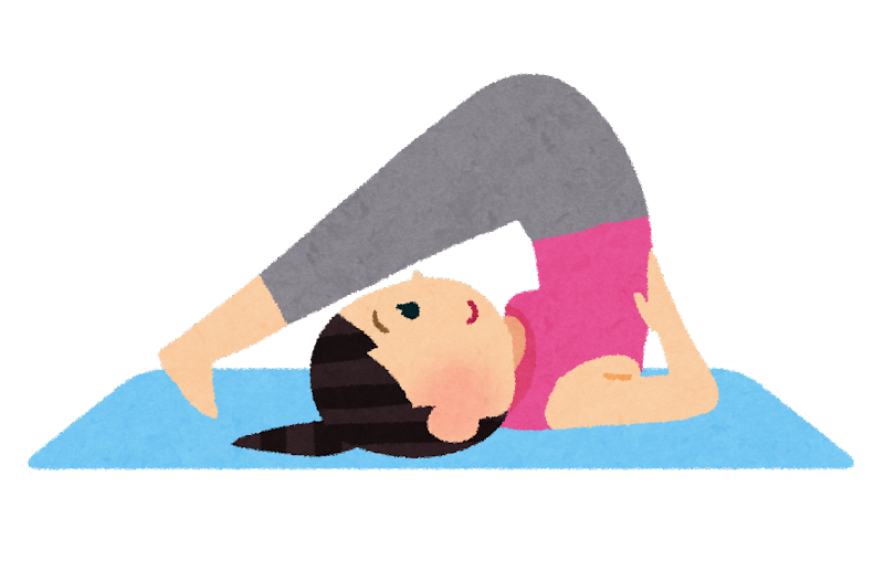 背中を丸めるのも柔軟性が必要 Yoga Salon Bodhi