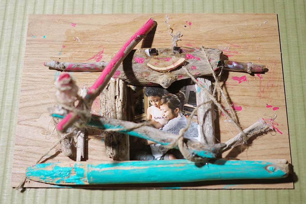 8月28日 流木で額縁作り | ひたちなか市造形教室｜みなとのみんなの