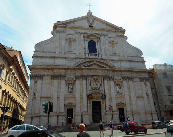 ジェズ教会 Chiesa Del Gesu Edicolanteのイタリア小さな可愛い街の旅行記とコラム