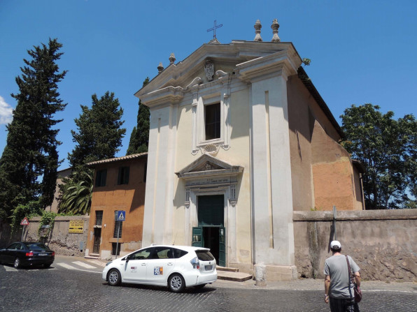 ドミネ クオ ヴァディス教会 Chiesa Del Domine Quo Vadis Edicolanteのイタリア小さな可愛い街の旅行記とコラム