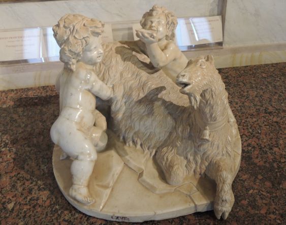 MINEO KANBE 羊の彫刻 MINEO KANBE 羊の彫刻 動物彫刻 角を持ったドーセット羊 ヒツジ 彫像