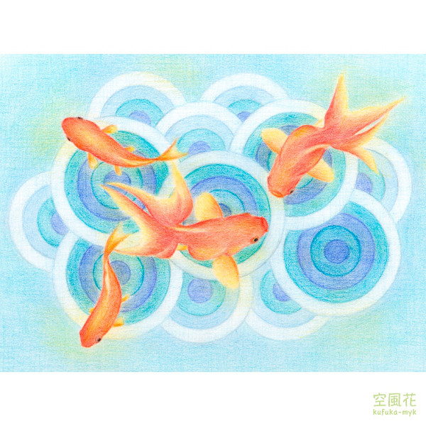 Works 空風花 Illustration Design