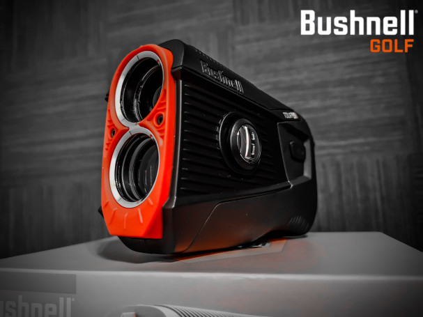 ゴルフ用レーザー距離計レビュー ブッシュネル ピンシーカーツアーv5シフトジョルト フットゴルファー 小林 隼人