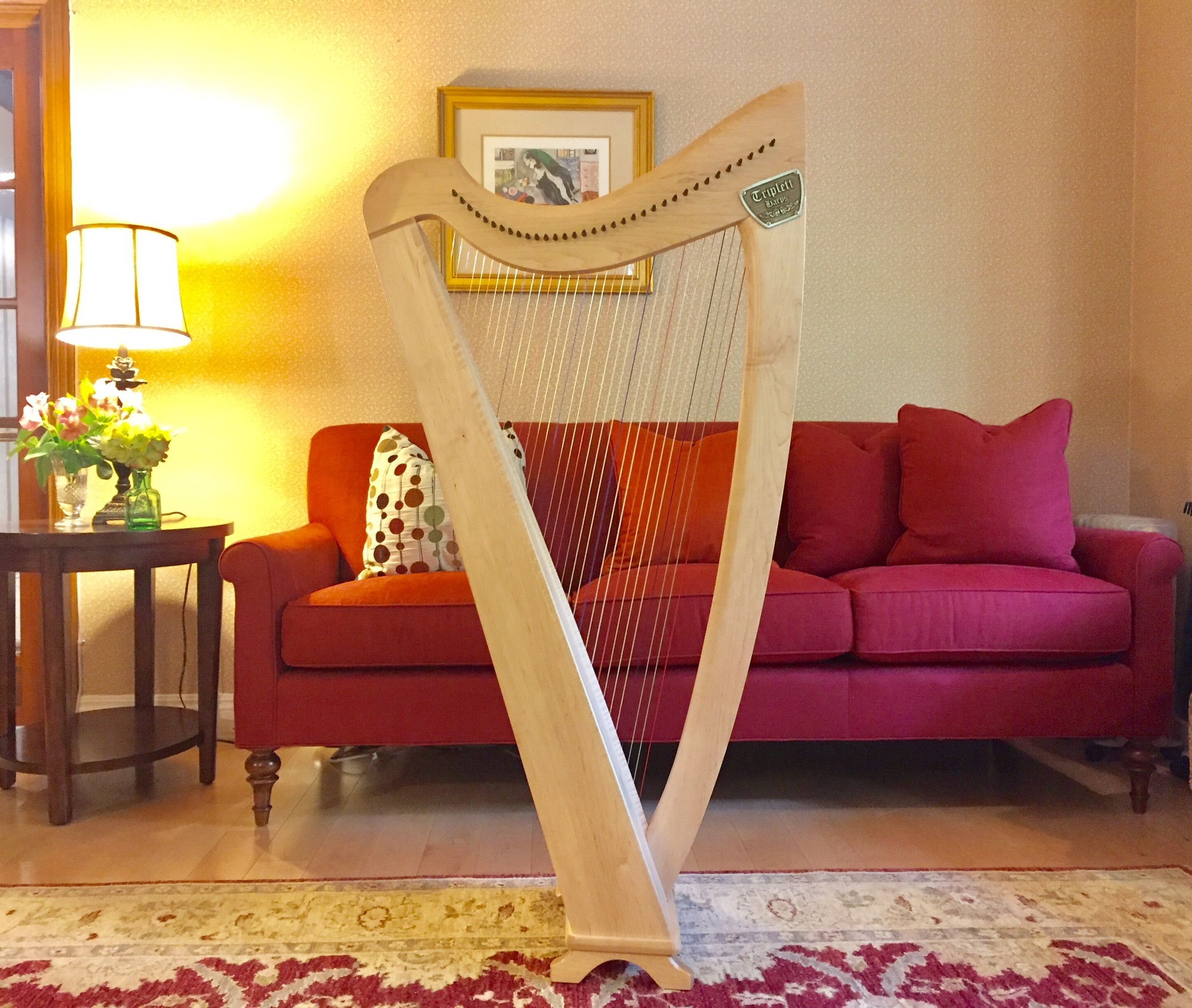 Triplett社 ハープ シエラ34弦 Triplett Sierra 34 String Harp Triplett社 ハープ シエラ34弦