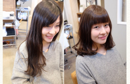 ロングからのヘアチェンジ Luff Hair Spa ロングからのヘアチェンジ Luff Hair Spa