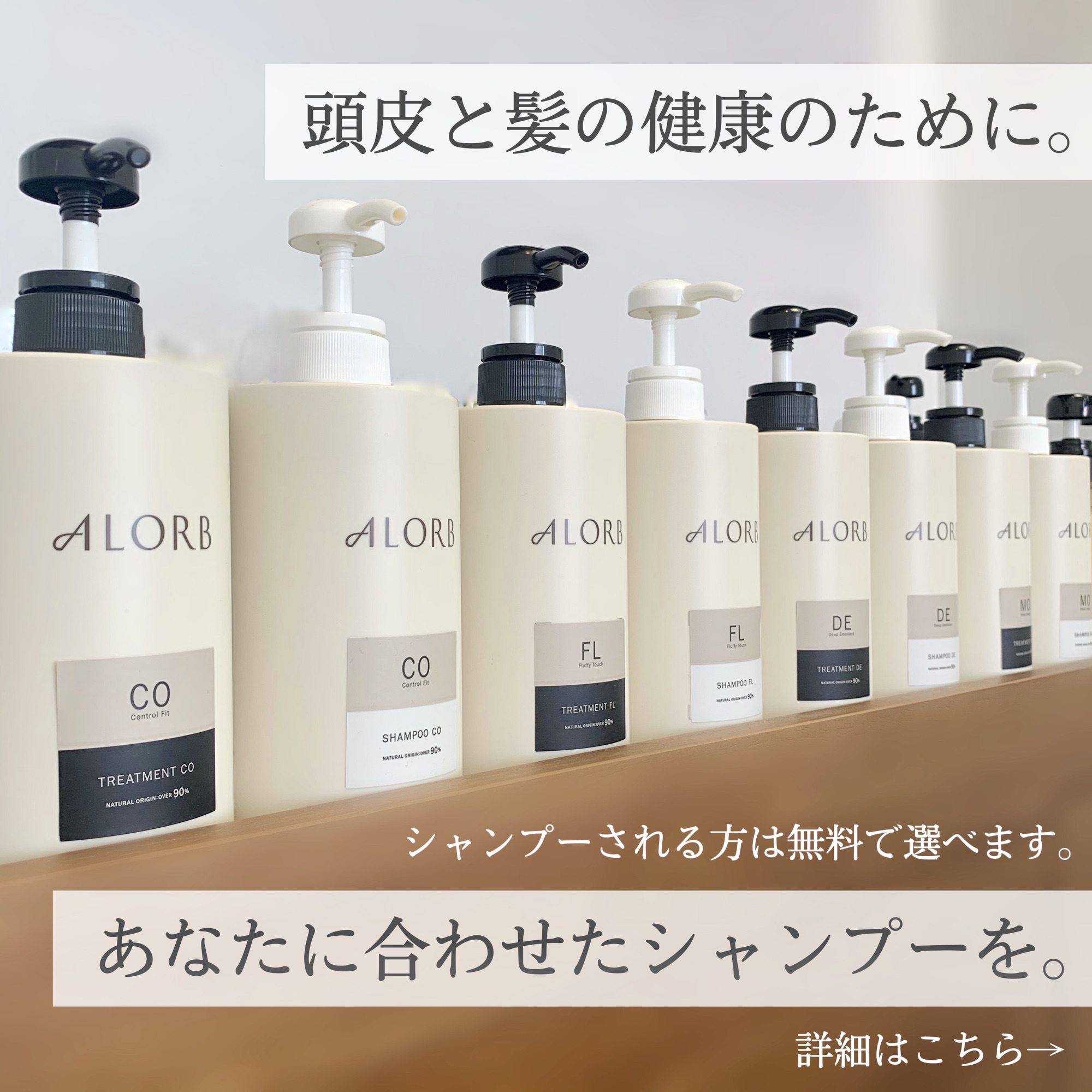 ALORB MO ヘアシャンプートリートメント