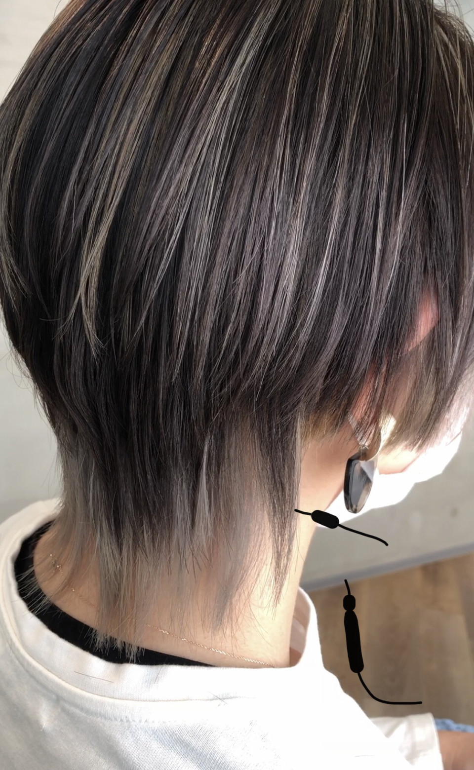 ハンサム ショート ウルフ