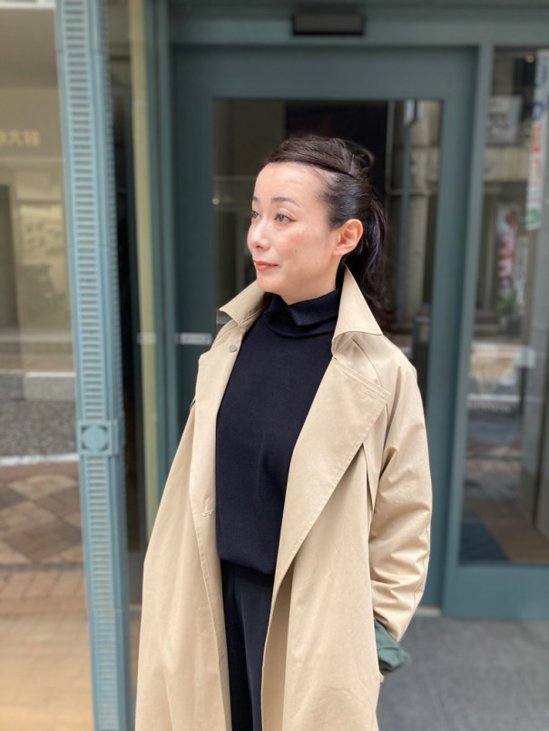 New Arrival | LIROMA ロングトレンチコート | grasol Home 浜の町 